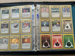 Pokemon TCG Vintage Lot 216 1ST GEN ONLY Base Set Jungle Fossil WOTC Binder - Image 4