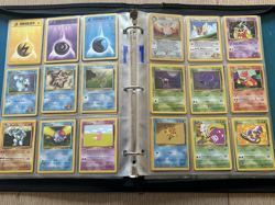Pokemon TCG Vintage Lot 216 1ST GEN ONLY Base Set Jungle Fossil WOTC Binder - Image 5