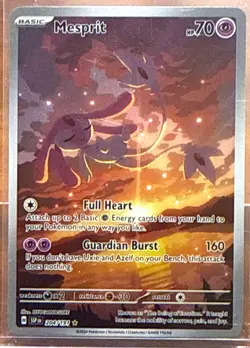 Mesprit 204/191 SV08 Surging Sparks Illustration Rare Full Art Holo EN - Image 1
