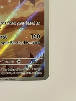 The Pokemon Company Mesprit 204/191 SV08 Surging Sparks IR Holo English 70 HP - Image 5