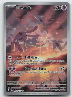 Pokemon - Mesprit 204/191 Illustration Rare Holo - SV08: Surging Sparks - NM - Image 1