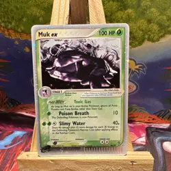 Muk ex 96/97 EX Dragon Holo Rare Pokemon Card NM+/Mint- - Image 1