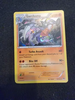 Garchomp 70/122 XY - BREAKpoint Pokemon Card TCG HOLO RARE - NM - Image 1