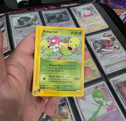 Pokemon TCG E-Card Bellsprout 68/147 Aquapolis Common Non Holo - Image 1