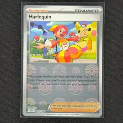 Harlequin - 083/086 - Pokeball Holo - White Flare - Pokemon Card - NM/M - Image 1