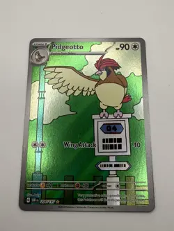 Pidgeotto - 208/197 - Illustration Rare - Obsidian Flames - Pokemon Card - LP - Image 1