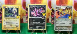 Lot Of 3 Celebrations Black Star Promo Pokemon Cards - Image 1