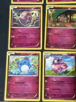 #76 Pokemon TCG Fairy Lot 9 Cards Spritzee 84/122 Clefairy 61/122 + More - Image 4