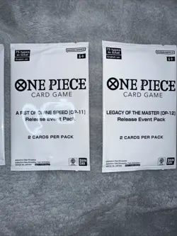 13x One Piece Card Game Sealed Anniversary ,Judge ,Tournament ,Promo Pack Lot - Image 3