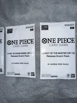 13x One Piece Card Game Sealed Anniversary ,Judge ,Tournament ,Promo Pack Lot - Image 4