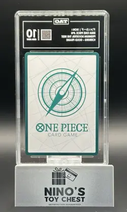 DON !! Card Iceburg gold Japanese ONE PIECE Card THE BEST PRB01 TAG 10 POP 2 - Image 2