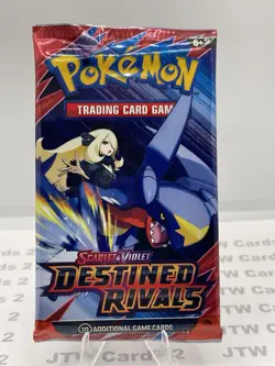 Pokemon Destined Rivals Booster Pack - 10 Cards / Pack - Random Art - Sealed E1 - Image 1