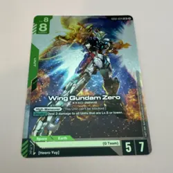 Gundam Card Game Wing Gundam Zero GD01-024 - NM - Image 1