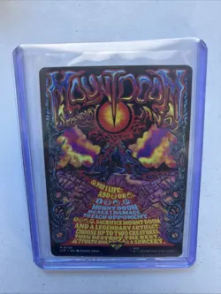 Mount Doom Borderless Poster MTG 0750 Non Foil Lord Of The Rings - Image 1