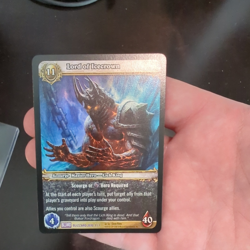Lord of Ice Crown World of Warcraft TCG Promo 2010 Blizzard Exclusive - Image 2