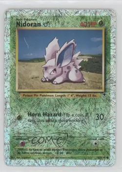 Nidoran M Reverse Foil Pokemon Legendary Collection #83 2002 - Image 1