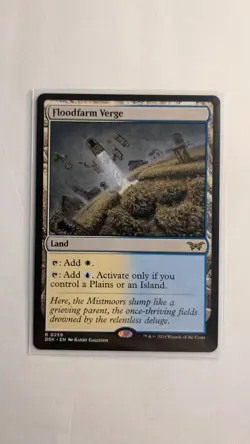 MTG - Floodfarm Verge - DSK - Rare - NM Condition - Image 1