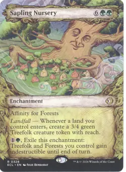 MTG Sapling Nursery R Lorwyn Eclipsed #328 - Image 1