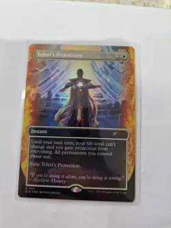 Mtg Teferis Protection Secret Lair Foil 1691 - Image 1