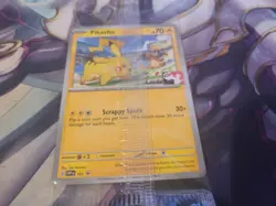 Play! Pokemon Pikachu SVP101 Black Star Promo - Factory Sealed! - Image 1