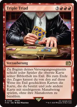MTG Magic the Gathering FIN Triple Triad 166 rare deutsch - Image 1