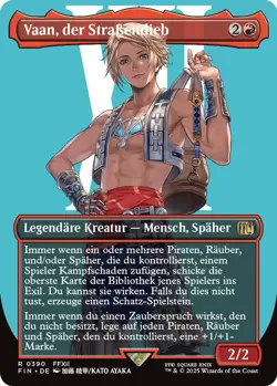 MTG Magic the Gathering FIN Vaan der Straßendieb (V.1) 390 rare deutsch foil - Image 1