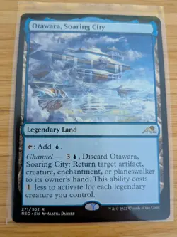 MTG Otawara, Soaring City 271 Kamigawa: Neon Dynasty M/NM Free UK P&P - Image 1