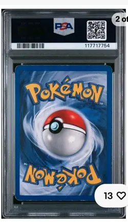 2000 POKEMON GYM CHALLENGE HOLO #2 BLAINE'S CHARIZARD PSA 3 - Image 2