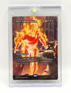 Magic: The Gathering Fiery Emancipation Mythic Alt Art 0070 EN Alex Ross 2026 - Image 1