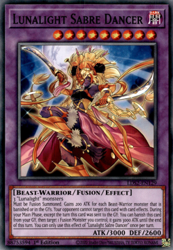 Lunalight Sabre Dancer LDS2-EN129 1st ED Yu-Gi-Oh! - Image 1