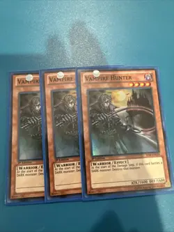3x Vampire Hunter SHSP-EN034 Shadow Specters 1st Edition - Image 1