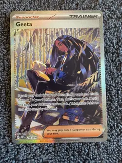 Pokemon TCG Geeta 226/197 SV03: Obsidian Flames SIR Holo - NM - Image 1