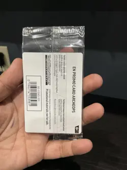 Exclusive Pokemon Chicago Field Museum Fossil Exhibit ArcheopsPromo Card SEALED - Image 2