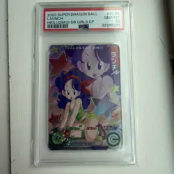 UGM10-GCP4 Lunch Launch Super Dragon Ball Heroes Trading Card CP PSA 10 - Image 1