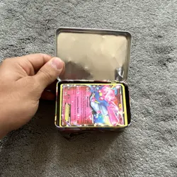 Nintendo Pokemon TCG Phantom Forces Tin 60-Card Capacity Pikachu Blastoise - Image 2