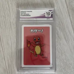 2019 Pokemon Japanese Playing Cards Old Maid Charmander CGC 10 PRISTINE - Image 1