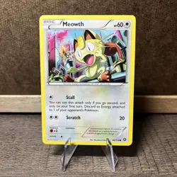 Meowth 88/114 Common | Steam Siege | Pokemon Card - Image 1