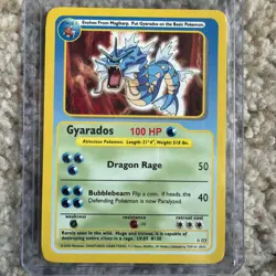 Pokemon Gyarados h03 Funskool Vintage Card For Collectors Near Mint! - Image 1