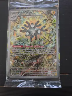 4 Pokemon TCG Magneton SVP 159 Promo Surging Sparks Sealed Card - Image 1