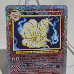 Ninetales Reverse Holo Rare Legendary Collection 17/110 2002 Pokemon TCG Card - Image 3