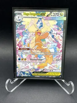Mega Dragonite ex 290/217 Ascended Heroes SIR Holo Pokemon Card NM - Image 1