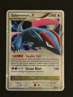 Pokemon Card Salamence LV X 98/99 Platinum Arceus Holo Rare - Image 1