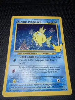 Pokemon TCG Celebrations Classic Collection Shining Magikarp Holo Card 66/64 NM - Image 1