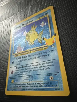 Pokemon TCG Celebrations Classic Collection Shining Magikarp Holo Card 66/64 NM - Image 2