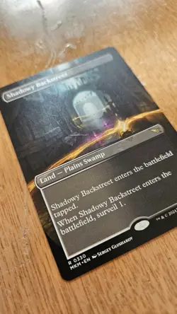 Shadowy Backstreet 330 Magic the Gathering card - Image 1
