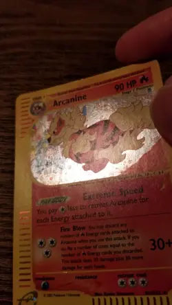Arcanine Holo - Aquapolis - HP - 2003 Pokemon Card - Image 5