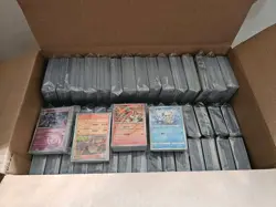 6425+/- Chinese Pokemon Cards Bulk Lot - C/UC + HOLOS NM (US SELLER) - Image 2