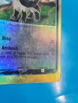 Mightyena 42/109 Ruby and Sapphire Reverse Holo Pokemon Card TCG - Image 5