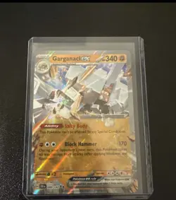 Garganacl ex - 089/142 Stellar Crown Double Rare Pokemon - NM/MINT - Image 1