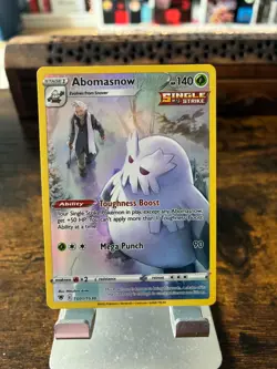 Pokemon TCG Abomasnow Holo Rare Card Astral Radiance, TG01/TG30, Mint/Near Mint - Image 1